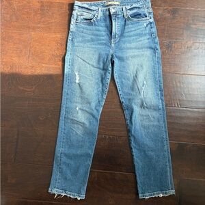Joe's Jeans  Debbie Straight-Leg Distressed size 29